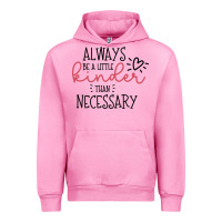 Fuchsia Pink always Urban Hoodie - Unal Design