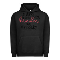 Pigment Black always Urban Hoodie - Unal Design