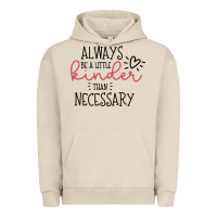Pigment French Oak always Urban Hoodie - Unal Design