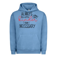 Pigment Pebble Blue always Urban Hoodie - Unal Design