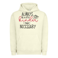 Pigment Pistachio always Urban Hoodie - Unal Design