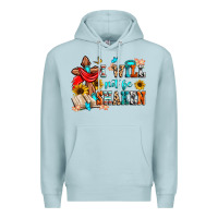Blue Mist i will not be shaken Premium Hoodie - Zillion Design Studio