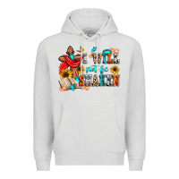 Dove Grey i will not be shaken Premium Hoodie - Zillion Design Studio