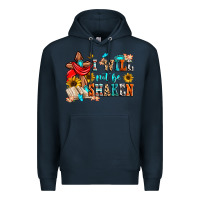 Navy i will not be shaken Premium Hoodie - Zillion Design Studio