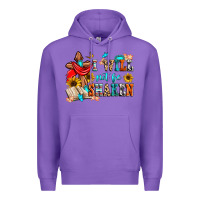 Purple i will not be shaken Premium Hoodie - Zillion Design Studio