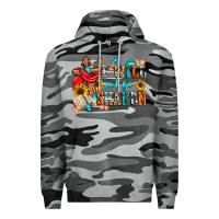 Slate Camo i will not be shaken Premium Hoodie - Zillion Design Studio