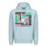 Blue Mist dentist tooth Premium Hoodie - texasbilliewilder