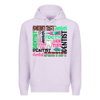 Lilac dentist tooth Premium Hoodie - texasbilliewilder