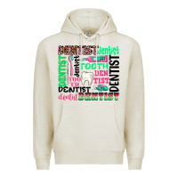 Oatmeal Heather dentist tooth Premium Hoodie - texasbilliewilder