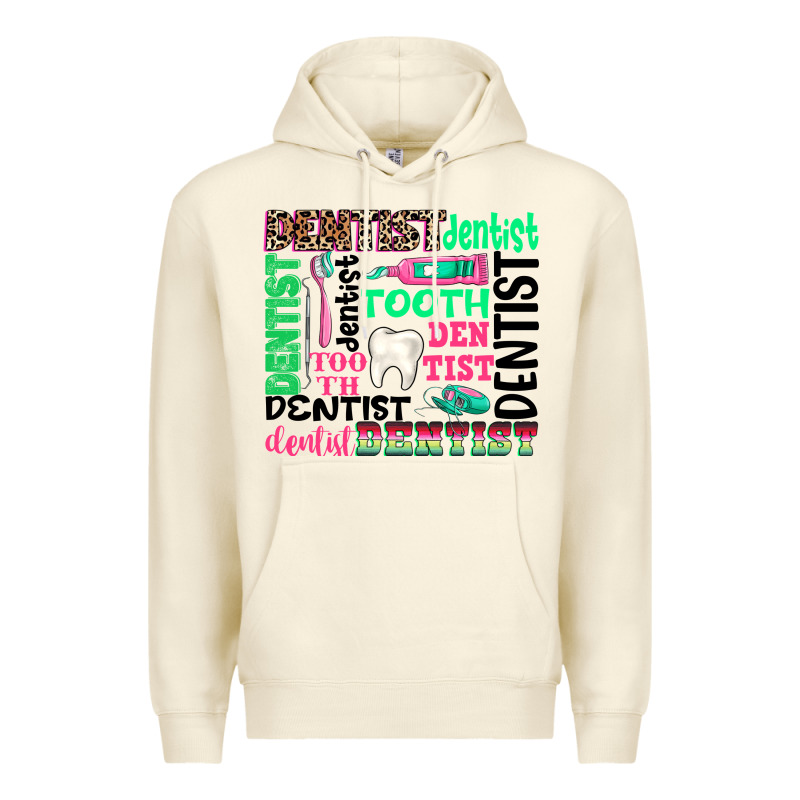 Dentist Tooth Premium Hoodie by texasbilliewilder | Teevron