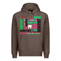 Coffee dentist tooth Premium Hoodie - texasbilliewilder