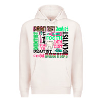 Pale Pink dentist tooth Premium Hoodie - texasbilliewilder