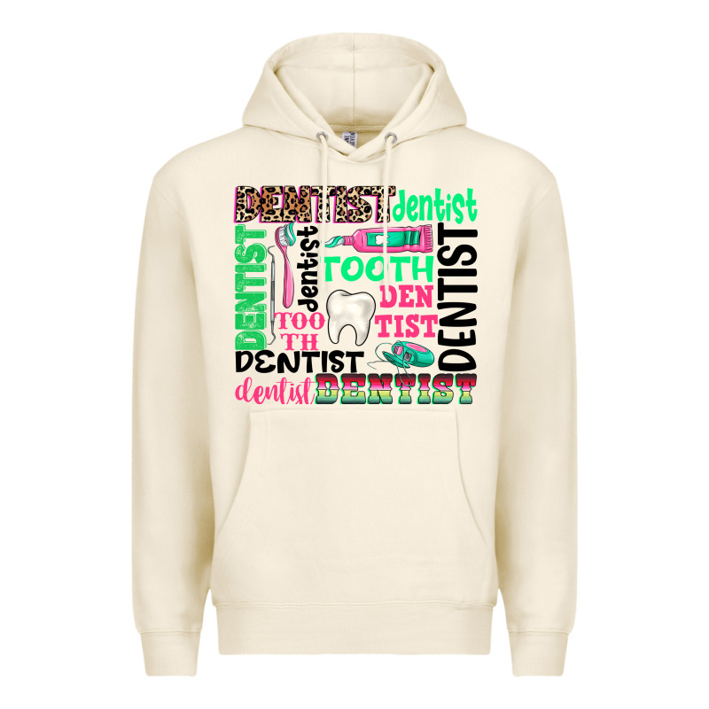Dentist Tooth Premium Hoodie by texasbilliewilder | Teevron