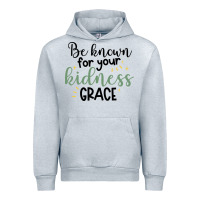 Heather Grey kidness Urban Hoodie - Unal Design