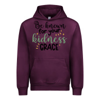 Mauve Wine kidness Urban Hoodie - Unal Design