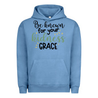 Pigment Pebble Blue kidness Urban Hoodie - Unal Design