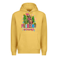 Antique Gold freezing season skeleton Premium Hoodie - Zillion Design Studio