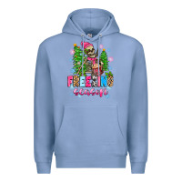 Colony Blue freezing season skeleton Premium Hoodie - Zillion Design Studio