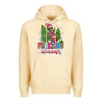 Pina Colada freezing season skeleton Premium Hoodie - Zillion Design Studio