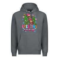 Rock freezing season skeleton Premium Hoodie - Zillion Design Studio