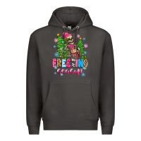 Smoke freezing season skeleton Premium Hoodie - Zillion Design Studio