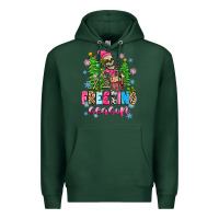 Sports Green freezing season skeleton Premium Hoodie - Zillion Design Studio