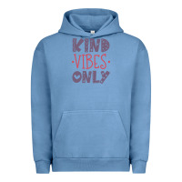 Pigment Pebble Blue kind Urban Hoodie - Unal Design