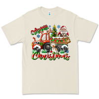 Merry Christmas  Tractor Premium Tee | Teevron