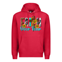Cardinal faith over fear Premium Hoodie - texasbilliewilder
