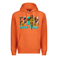Carrot faith over fear Premium Hoodie - texasbilliewilder