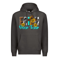 Smoke faith over fear Premium Hoodie - texasbilliewilder