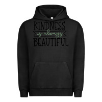 Pigment Black kindness Urban Hoodie - Unal Design