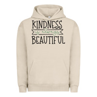 Pigment French Oak kindness Urban Hoodie - Unal Design