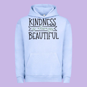 Kindness Urban Hoodie Designed By Unal Design