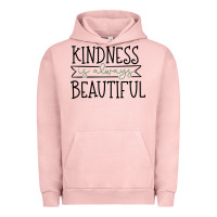 Pigment Salmon kindness Urban Hoodie - Unal Design