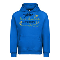Cobalt kindness Urban Hoodie - Unal Design