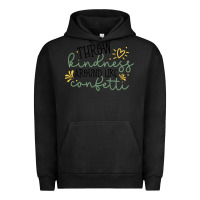 Pigment Black kindness Urban Hoodie - Unal Design