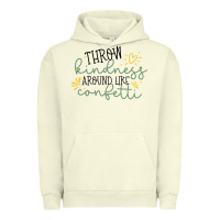Pigment Pistachio kindness Urban Hoodie - Unal Design