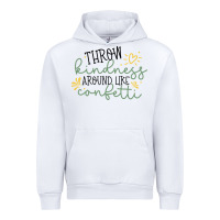 White kindness Urban Hoodie - Unal Design