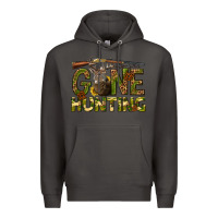 Smoke gone hunting western Premium Hoodie - texasbilliewilder