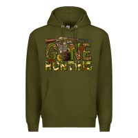 Army Green gone hunting western Premium Hoodie - texasbilliewilder