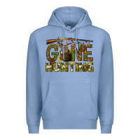 Colony Blue gone hunting western Premium Hoodie - texasbilliewilder