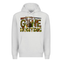 Dove Grey gone hunting western Premium Hoodie - texasbilliewilder