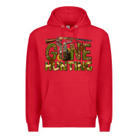 Red gone hunting western Premium Hoodie - texasbilliewilder