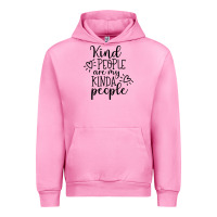 Fuchsia Pink kind Urban Hoodie - Unal Design