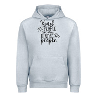 Heather Grey kind Urban Hoodie - Unal Design