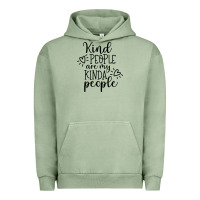 Pigment Oil Green kind Urban Hoodie - Unal Design