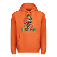 Carrot book christmas tree merry christmas Premium Hoodie - Zillion Design Studio