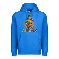 True Royal book christmas tree merry christmas Premium Hoodie - Zillion Design Studio