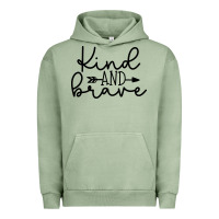 Pigment Oil Green kind Urban Hoodie - Unal Design